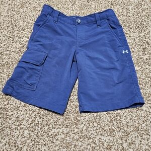 Under Armour Boys Shorts| Size Small| Blue